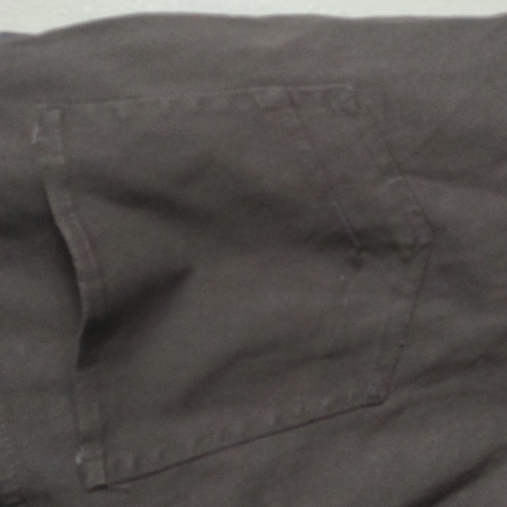 Subculture cut-off men's Bermuda shorts brown 32 - Picture 6 of 11
